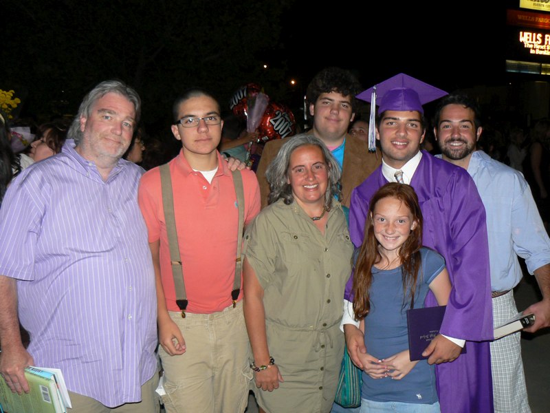 Ben's Graduation - Rogers Family